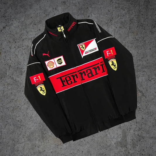 Ferrari F1 Racing Team Jacket – Black
